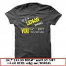 it is a lemon thing