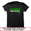 proud grandma cerebral palsybrain injury awareness tee