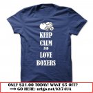 keep calm and love boxers