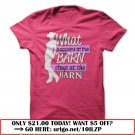 what happens in the barn