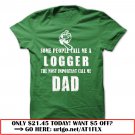 logger dad  -white