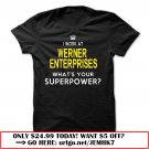 werner enterprises funny t-shirts 24