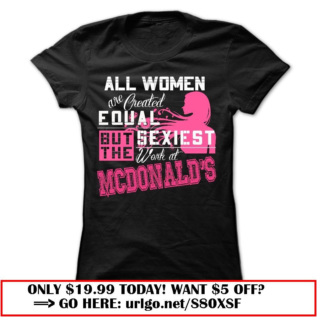 xmas  -mcdonalds shirt