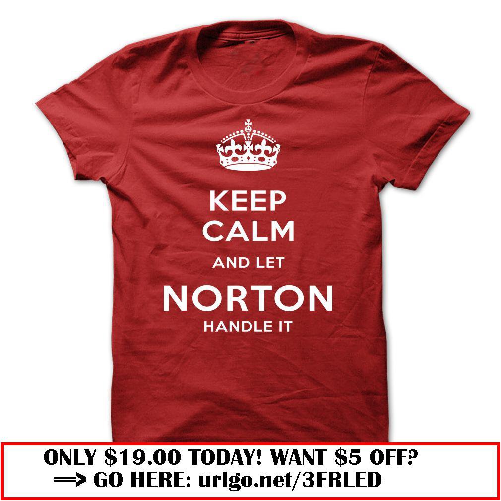 keep calm and let norton handle it