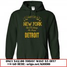 i might live in new york but i always be from detroit t-shirt