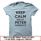 keep calm and let peter handle it