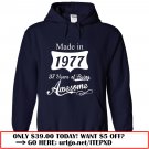 made in 1977  -37 years of being awesome