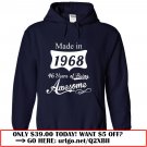 made in 1968  -46 years of being awesome