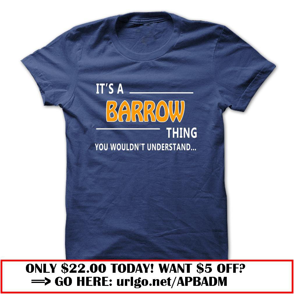 barrow thing understand st421