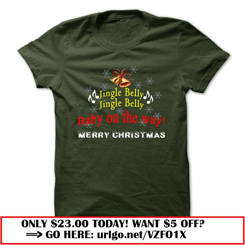 preg chrismas tee
