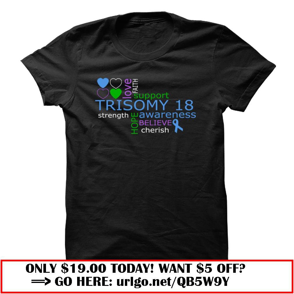 trisomy 18 awareness tee