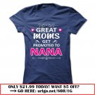 great moms get promoted to nana greatmom nanagift
