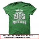 made in 1985  -aged to perfection