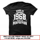 made in 1968  -aged to perfection