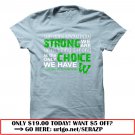 cerebral palsy strong awareness tee