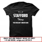its a stafford thing you wouldnt understand