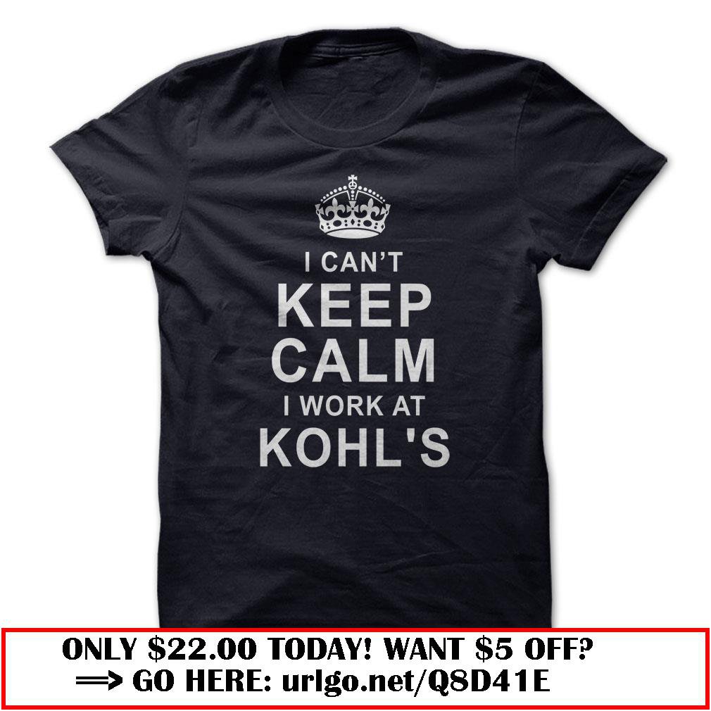 i cant keep calm  -kohls