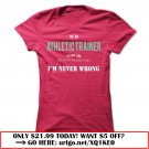 athletic trainer-never wrong