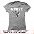 womens nurse logo deluxe soft t-shirt