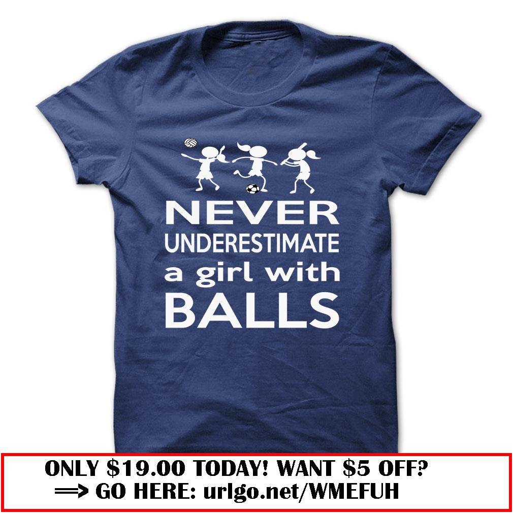 a girl with a balls