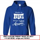 made in 1978  -36 years of being awesome