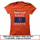 just a maryland girl in an indiana world  -flag