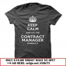 keep calm and let the contract manager handle it