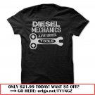 diesel mechanics have bigger tools teehoodie