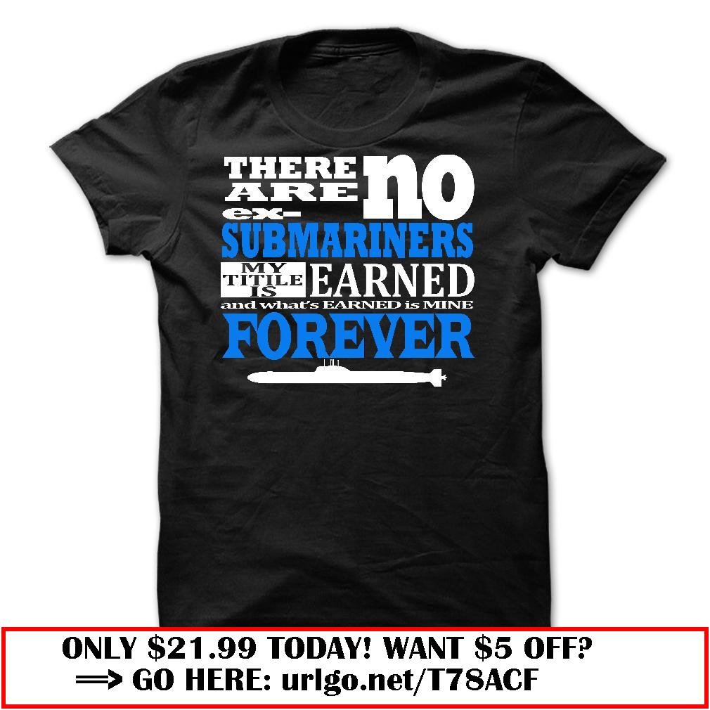 submariners forever teehoodie