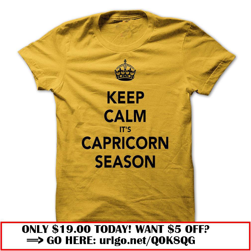 keep calm its capricorn season