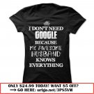 my awesome husband is my google