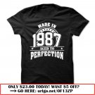 made in 1987  -aged to perfection