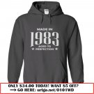 made in 1983 t-shirts amp hoodies