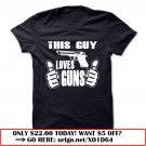 this guy loves guns