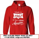 made in 1967  -47 years of being awesome