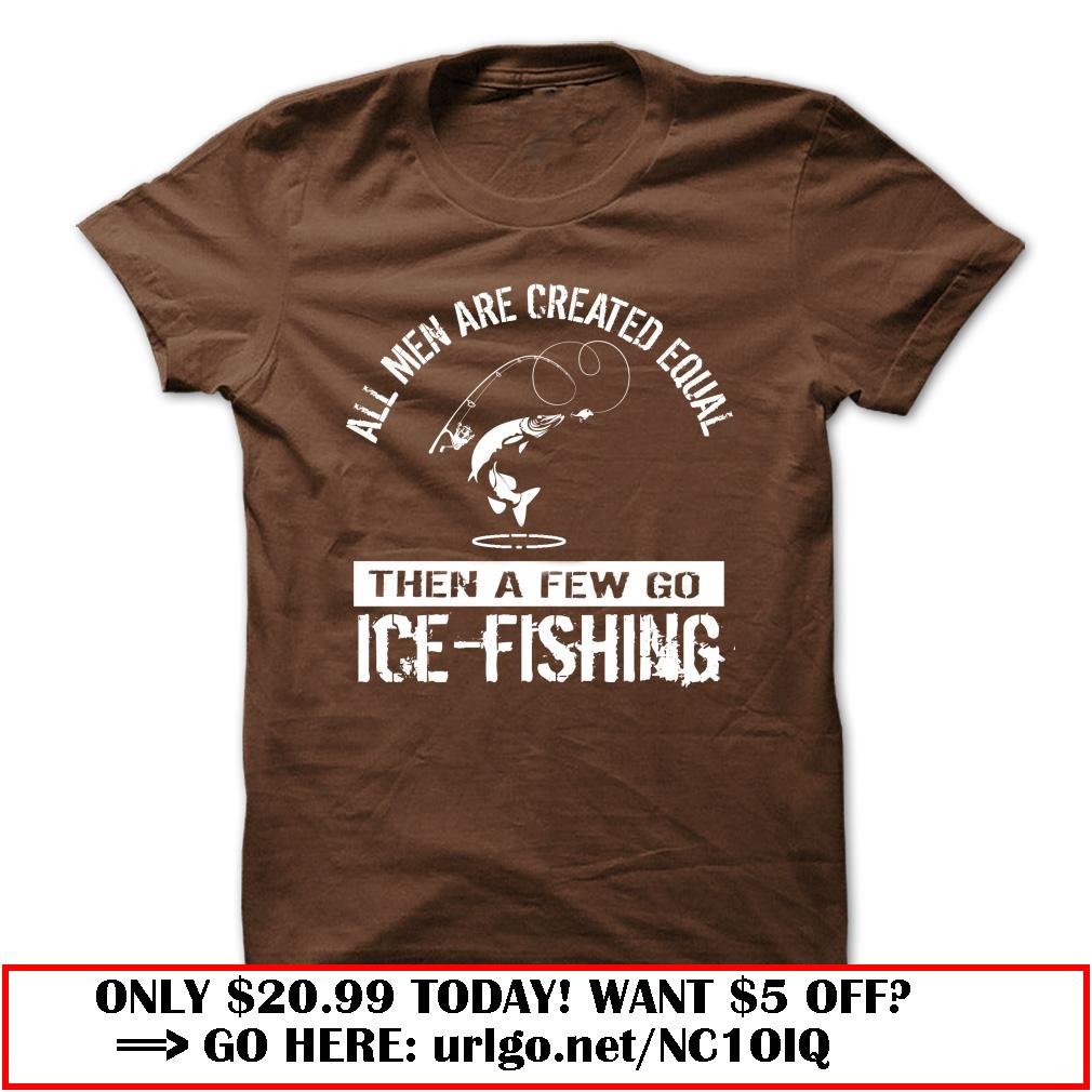 men go ice-fish