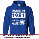34  years of being awesome