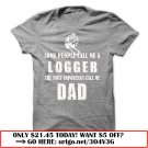 logger dad  -white