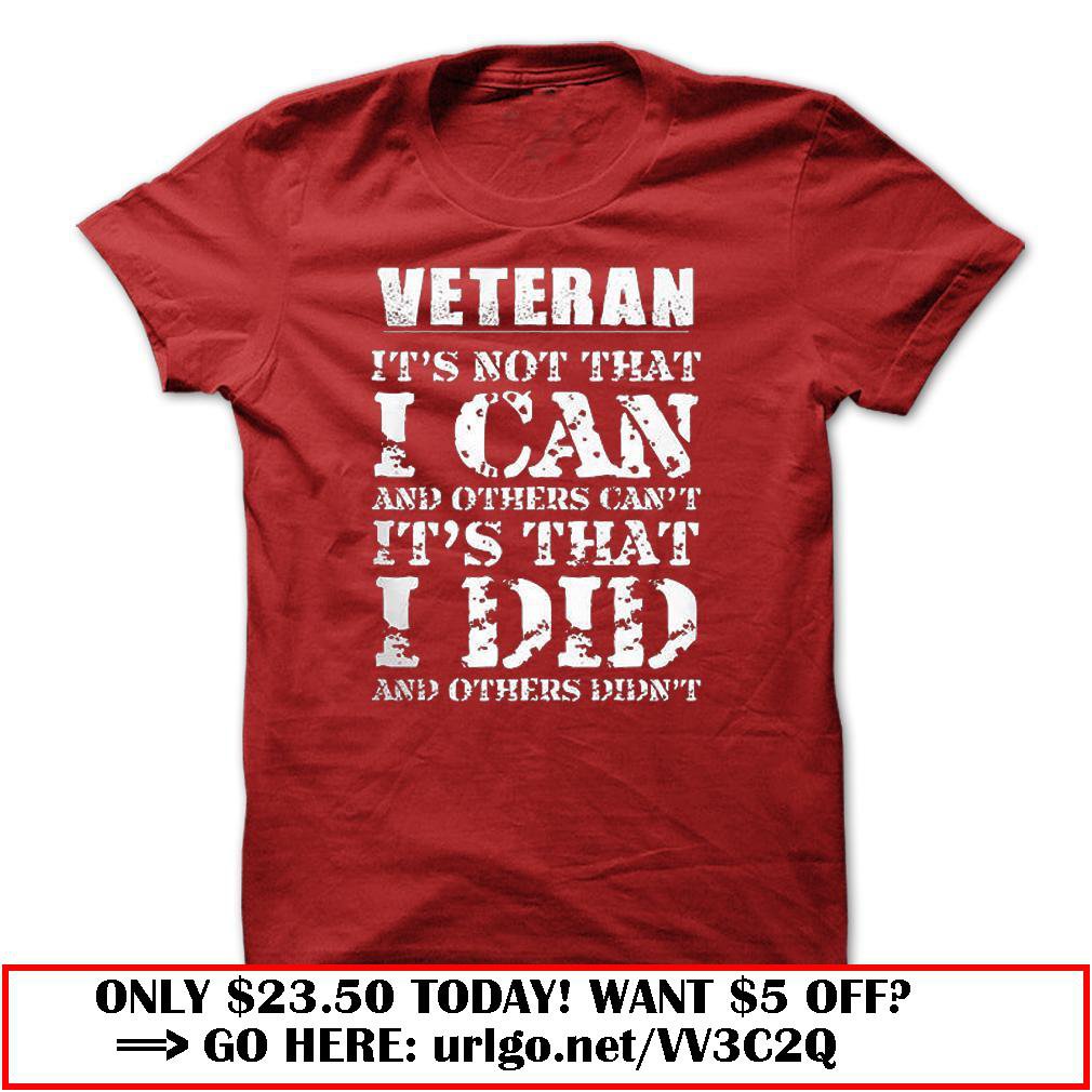 tee limited for veteran