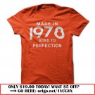 made in 1978 age to perfection