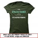 athletic trainer-never wrong