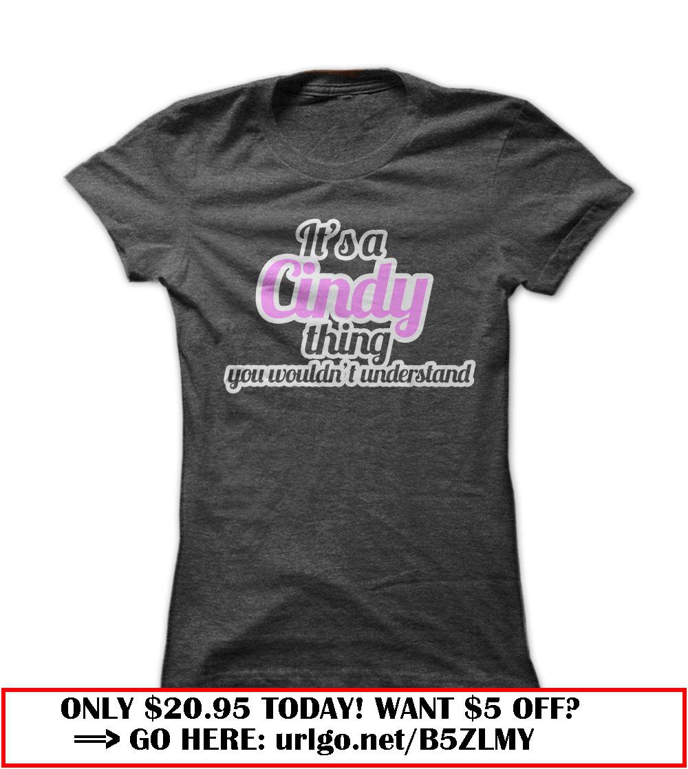 its a cindy thing you wouldnt understand