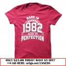 made in 1982  -aged to perfection