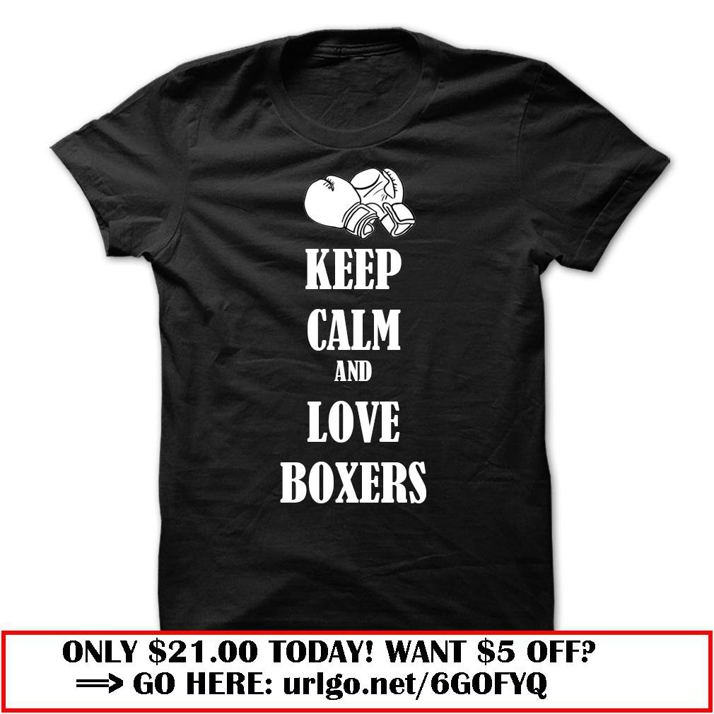 keep calm and love boxers