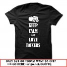 keep calm and love boxers