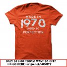 made in 1978 age to perfection