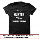 its a hunter thing you wouldnt understand