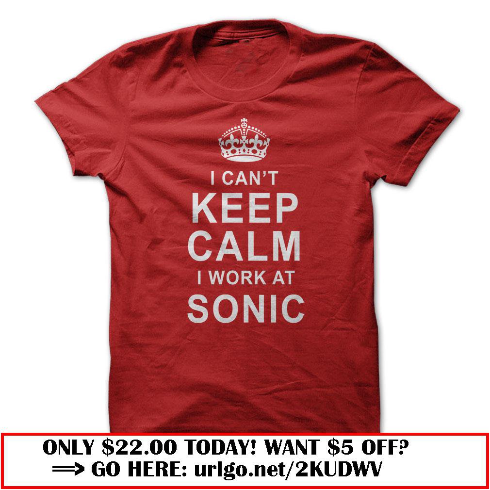 i cant keep calm  -sonic