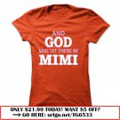 and god said let there be mimi