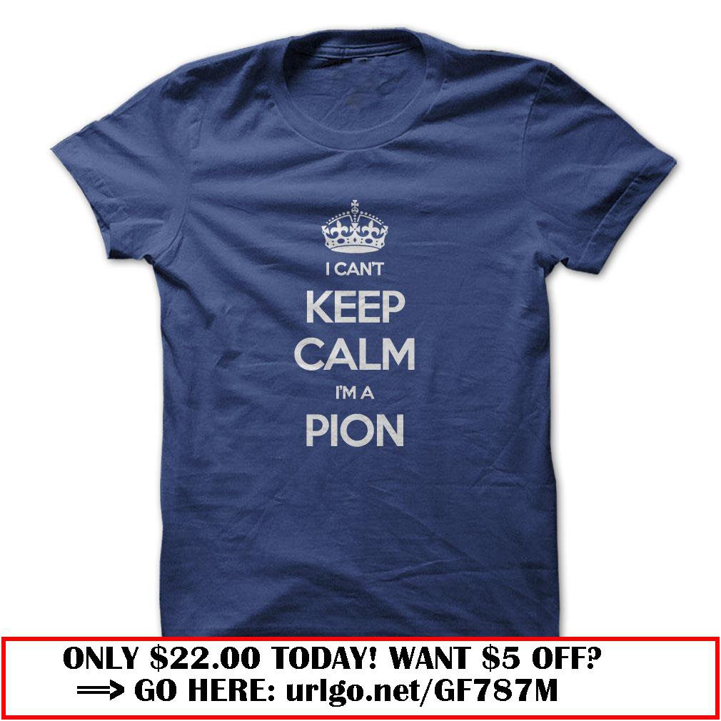 limited edition keep calm pion